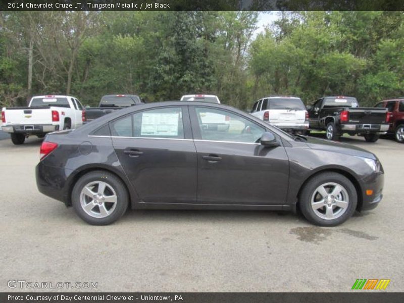 Tungsten Metallic / Jet Black 2014 Chevrolet Cruze LT