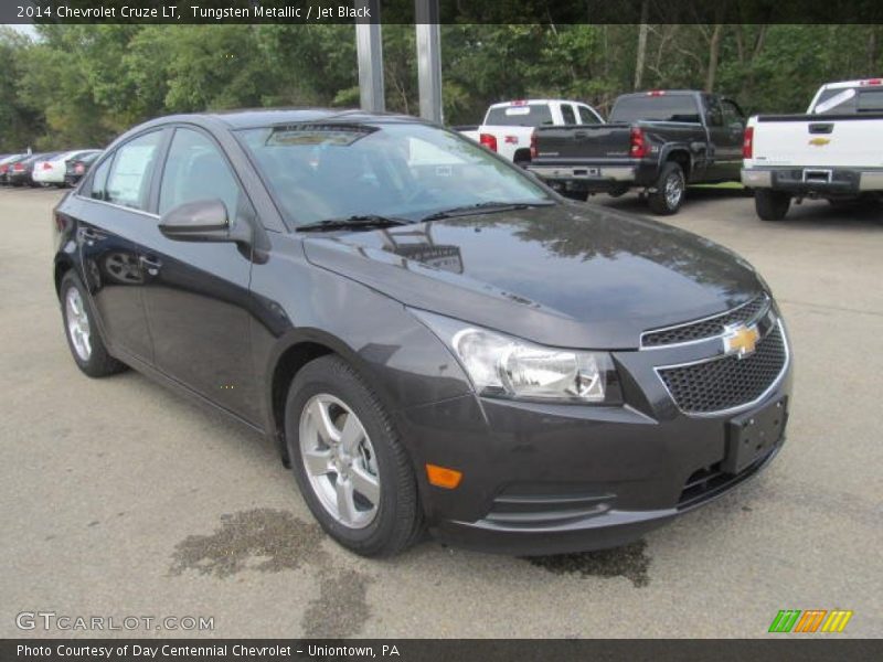 Tungsten Metallic / Jet Black 2014 Chevrolet Cruze LT