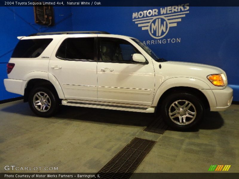 Natural White / Oak 2004 Toyota Sequoia Limited 4x4
