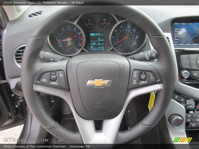 Tungsten Metallic / Jet Black 2014 Chevrolet Cruze LT