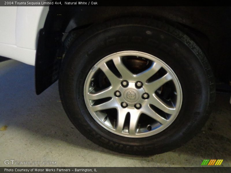 Natural White / Oak 2004 Toyota Sequoia Limited 4x4