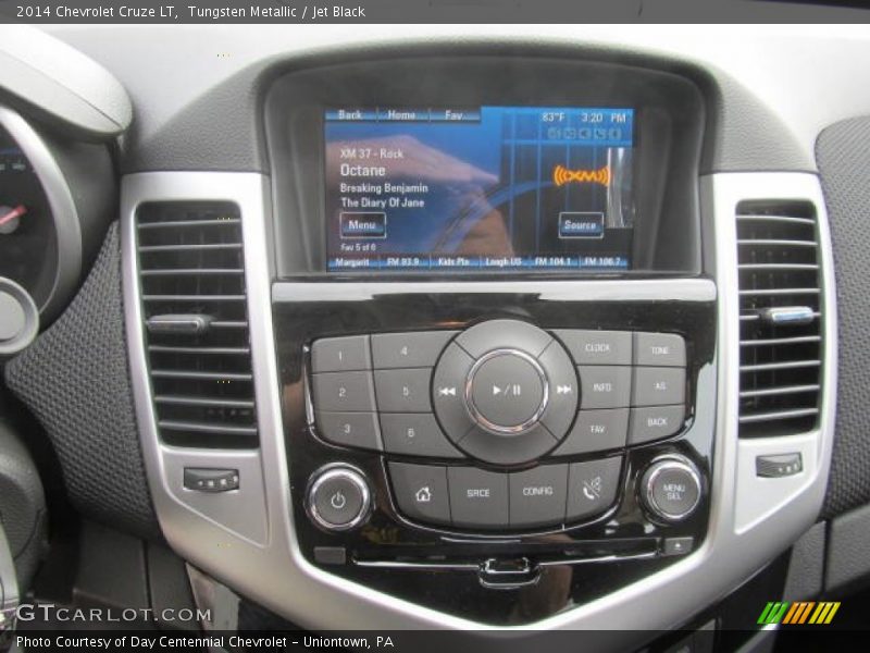 Tungsten Metallic / Jet Black 2014 Chevrolet Cruze LT