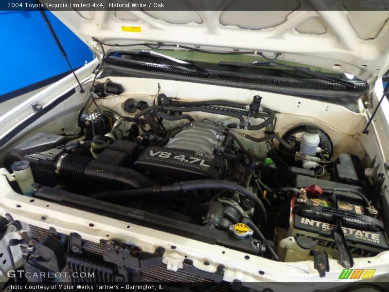 Natural White / Oak 2004 Toyota Sequoia Limited 4x4
