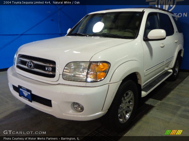 Natural White / Oak 2004 Toyota Sequoia Limited 4x4