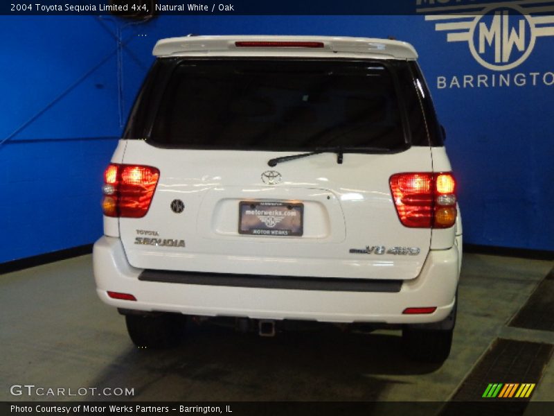 Natural White / Oak 2004 Toyota Sequoia Limited 4x4