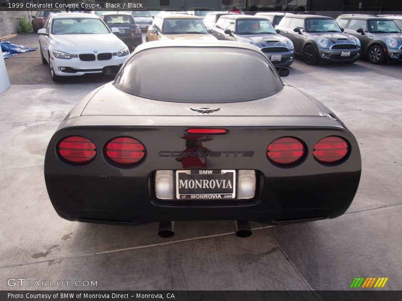 Black / Black 1999 Chevrolet Corvette Coupe