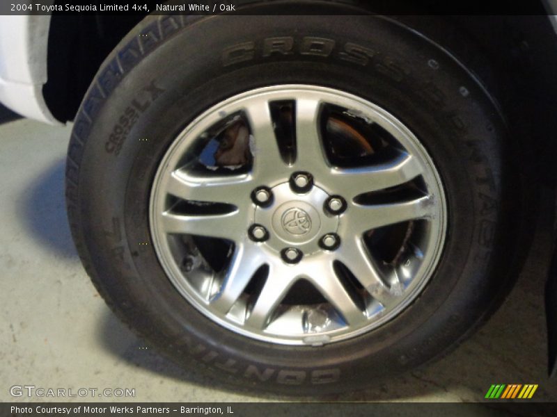 Natural White / Oak 2004 Toyota Sequoia Limited 4x4