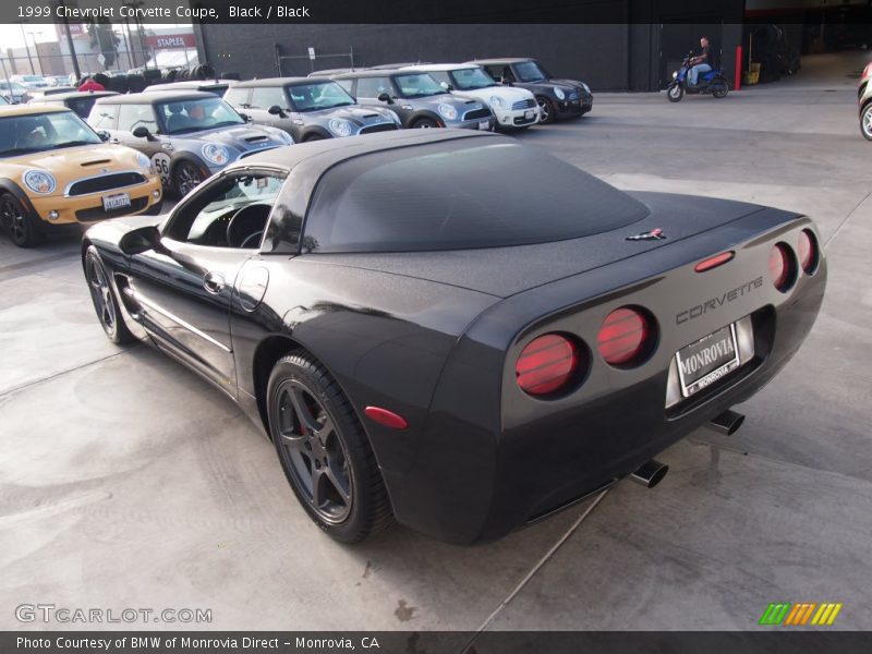 Black / Black 1999 Chevrolet Corvette Coupe