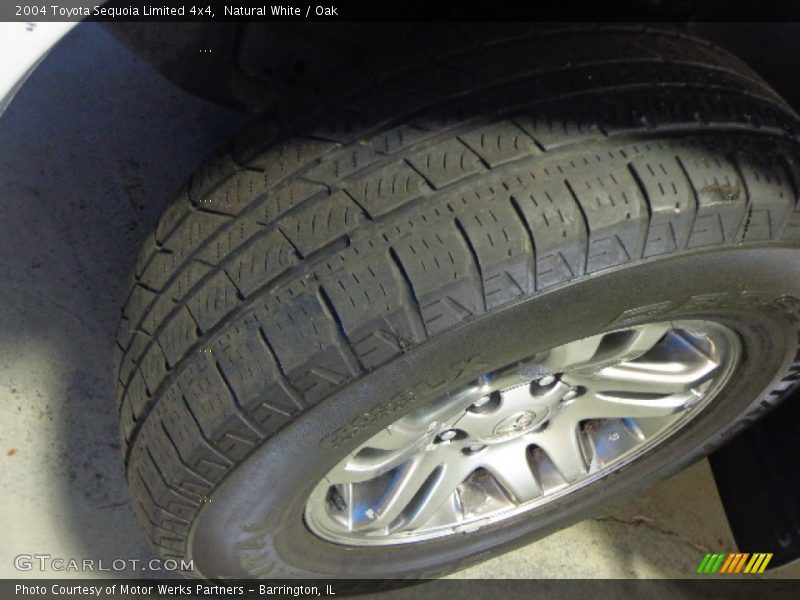 Natural White / Oak 2004 Toyota Sequoia Limited 4x4