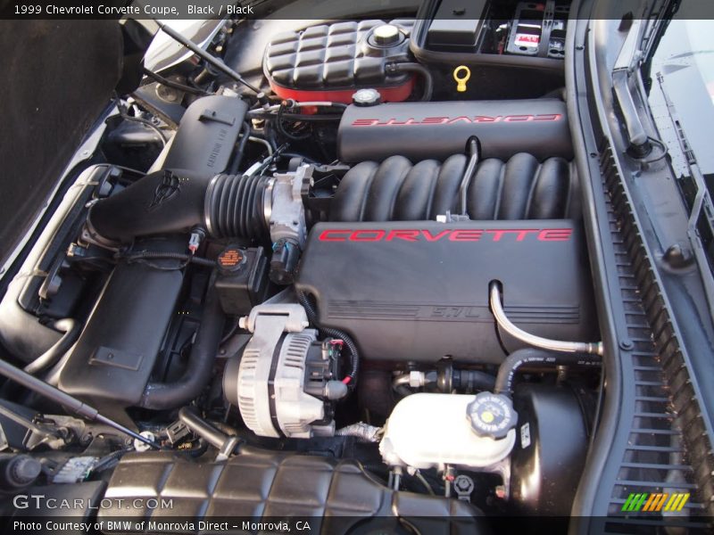 Black / Black 1999 Chevrolet Corvette Coupe