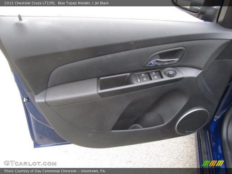 Blue Topaz Metallic / Jet Black 2013 Chevrolet Cruze LTZ/RS