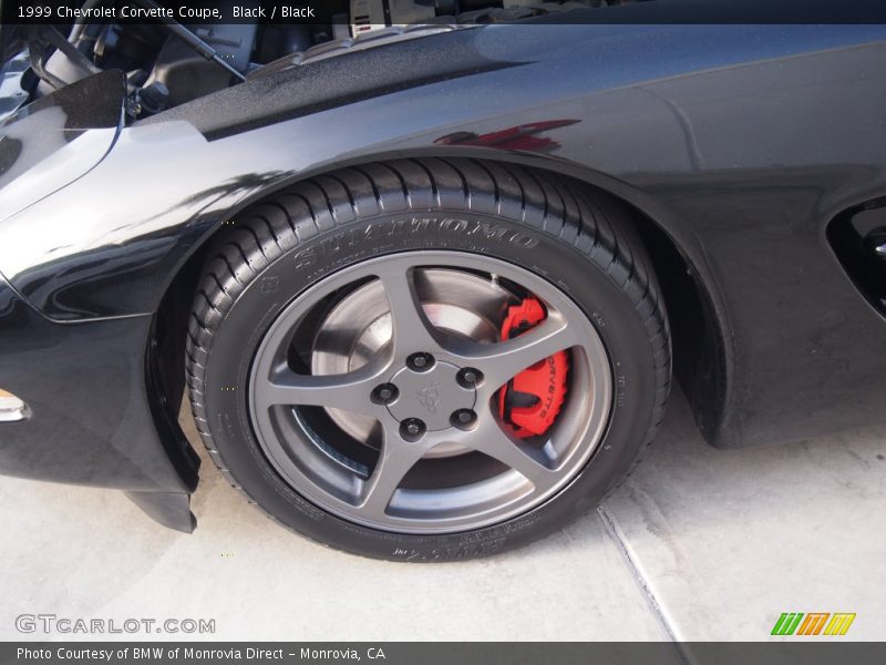 Black / Black 1999 Chevrolet Corvette Coupe
