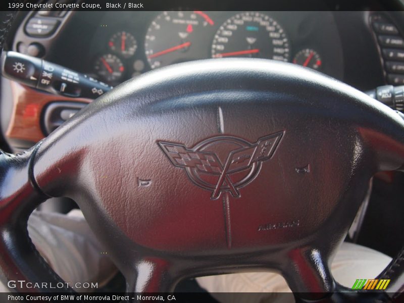 Black / Black 1999 Chevrolet Corvette Coupe