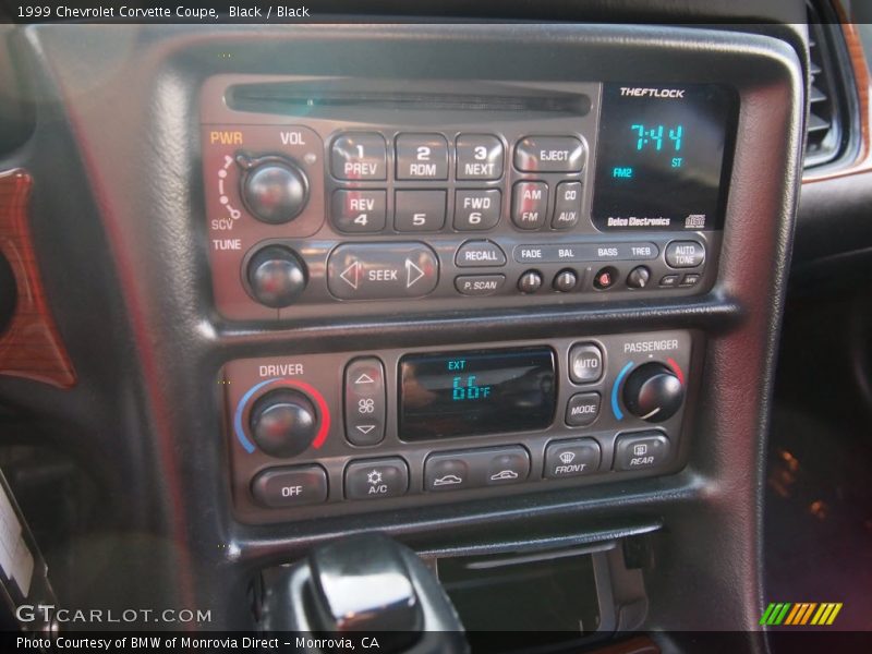 Black / Black 1999 Chevrolet Corvette Coupe