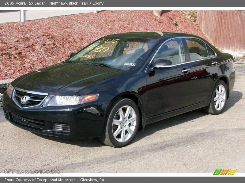 Nighthawk Black Pearl / Ebony 2005 Acura TSX Sedan