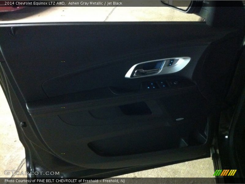 Ashen Gray Metallic / Jet Black 2014 Chevrolet Equinox LTZ AWD