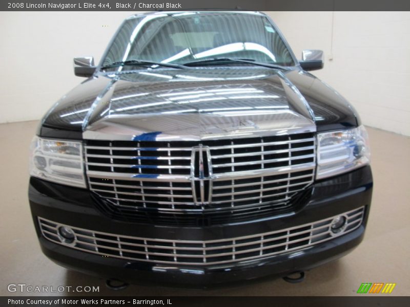 Black / Charcoal Black 2008 Lincoln Navigator L Elite 4x4