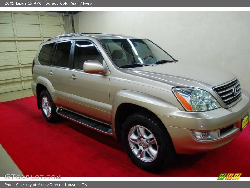 Dorado Gold Pearl / Ivory 2005 Lexus GX 470