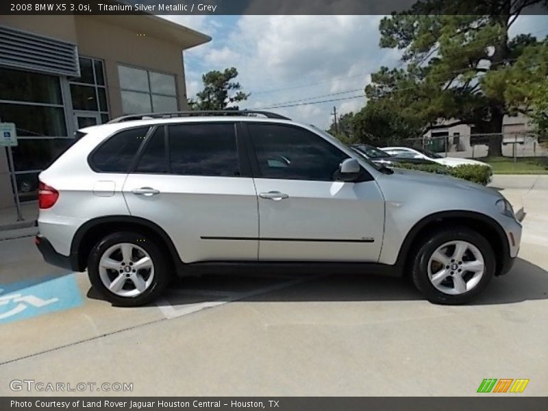 Titanium Silver Metallic / Grey 2008 BMW X5 3.0si
