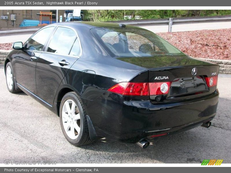 Nighthawk Black Pearl / Ebony 2005 Acura TSX Sedan
