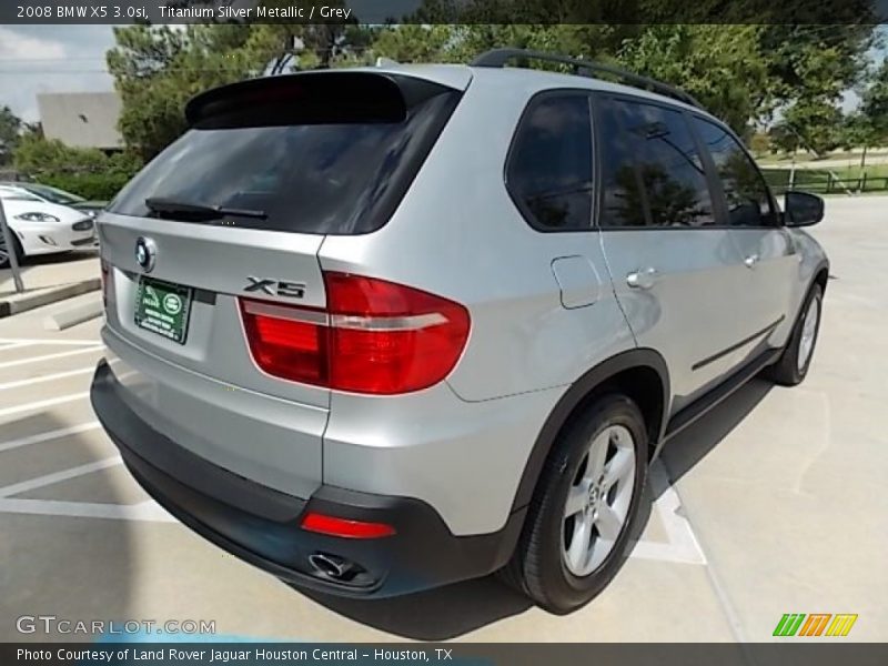 Titanium Silver Metallic / Grey 2008 BMW X5 3.0si