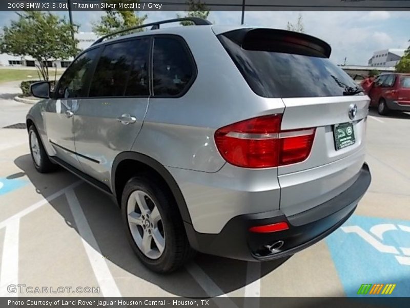 Titanium Silver Metallic / Grey 2008 BMW X5 3.0si