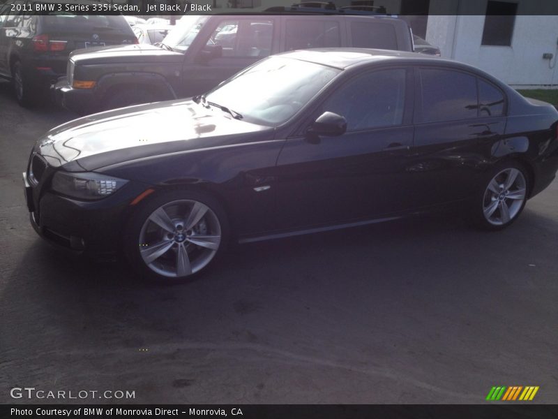 Jet Black / Black 2011 BMW 3 Series 335i Sedan