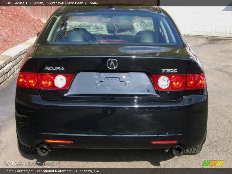 Nighthawk Black Pearl / Ebony 2005 Acura TSX Sedan