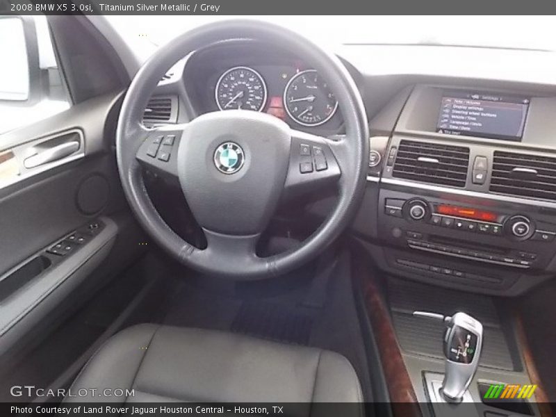 Titanium Silver Metallic / Grey 2008 BMW X5 3.0si