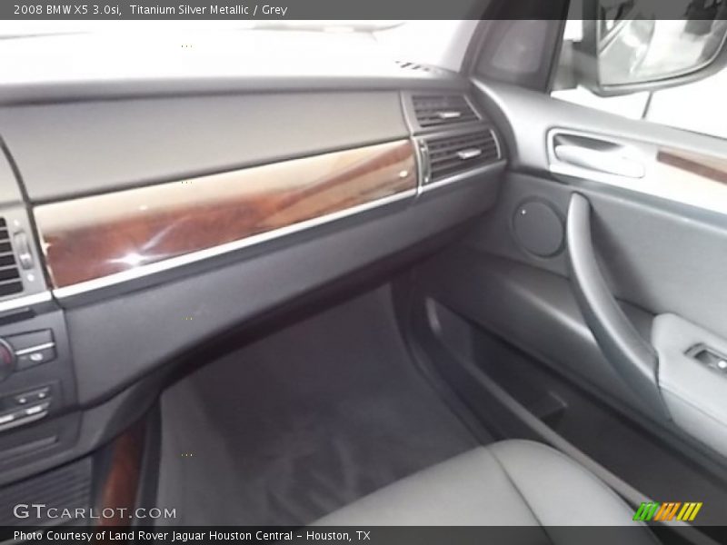 Titanium Silver Metallic / Grey 2008 BMW X5 3.0si
