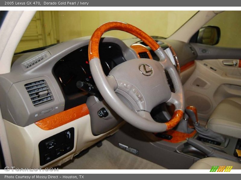 Dorado Gold Pearl / Ivory 2005 Lexus GX 470