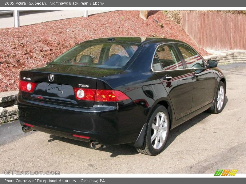 Nighthawk Black Pearl / Ebony 2005 Acura TSX Sedan