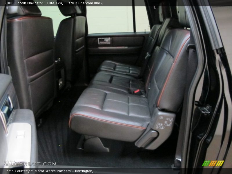 Black / Charcoal Black 2008 Lincoln Navigator L Elite 4x4