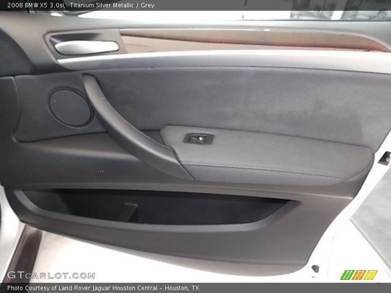 Titanium Silver Metallic / Grey 2008 BMW X5 3.0si