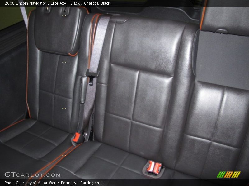 Black / Charcoal Black 2008 Lincoln Navigator L Elite 4x4