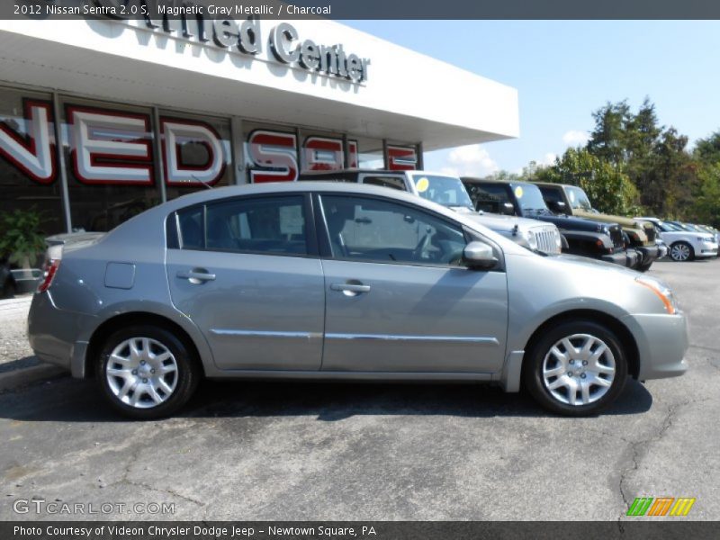 Magnetic Gray Metallic / Charcoal 2012 Nissan Sentra 2.0 S