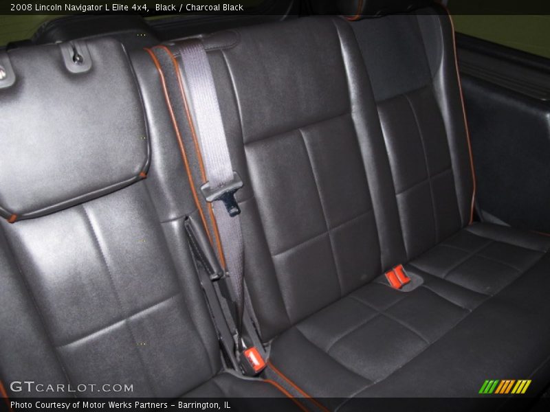 Black / Charcoal Black 2008 Lincoln Navigator L Elite 4x4