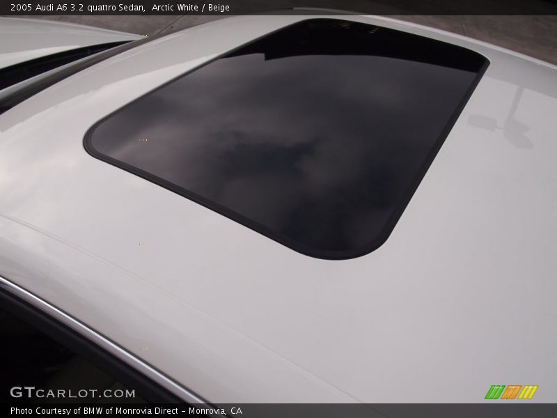 Arctic White / Beige 2005 Audi A6 3.2 quattro Sedan