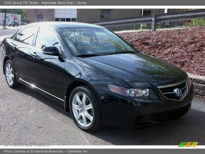 Nighthawk Black Pearl / Ebony 2005 Acura TSX Sedan