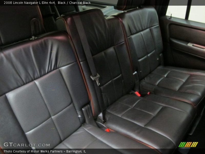 Black / Charcoal Black 2008 Lincoln Navigator L Elite 4x4