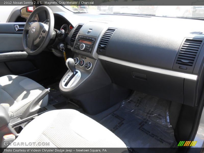 Magnetic Gray Metallic / Charcoal 2012 Nissan Sentra 2.0 S