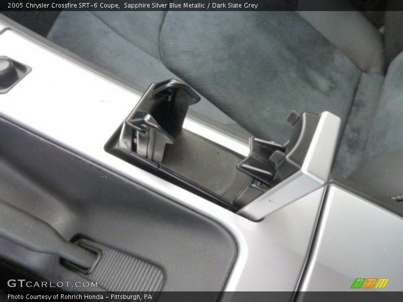 Sapphire Silver Blue Metallic / Dark Slate Grey 2005 Chrysler Crossfire SRT-6 Coupe