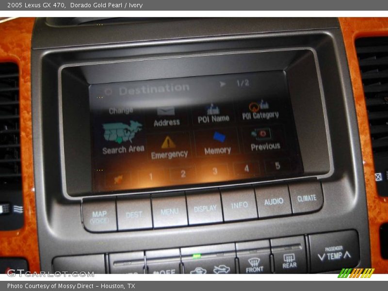 Dorado Gold Pearl / Ivory 2005 Lexus GX 470