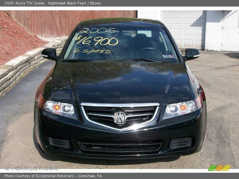 Nighthawk Black Pearl / Ebony 2005 Acura TSX Sedan
