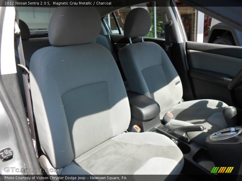 Magnetic Gray Metallic / Charcoal 2012 Nissan Sentra 2.0 S