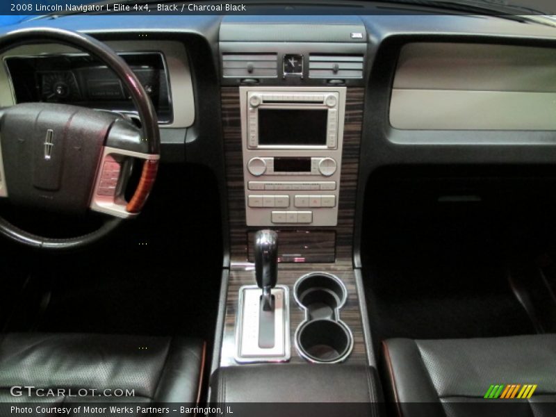 Black / Charcoal Black 2008 Lincoln Navigator L Elite 4x4