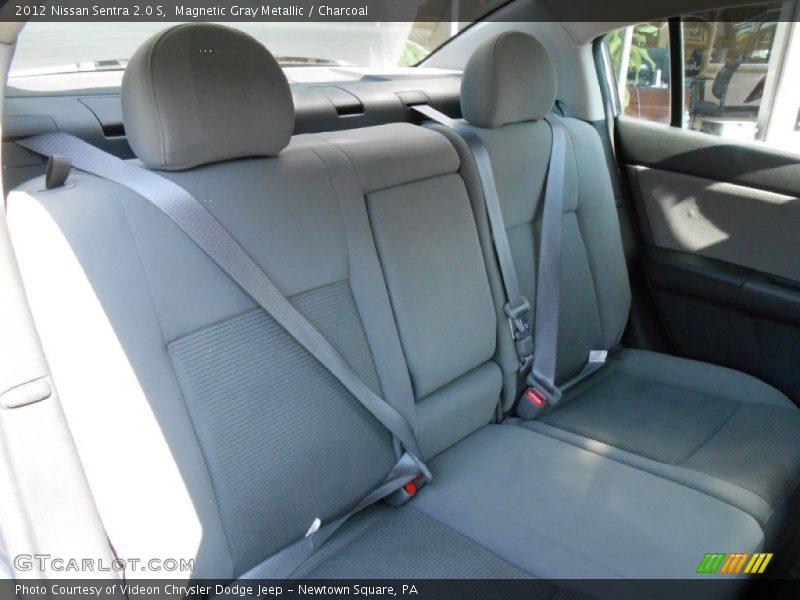 Magnetic Gray Metallic / Charcoal 2012 Nissan Sentra 2.0 S