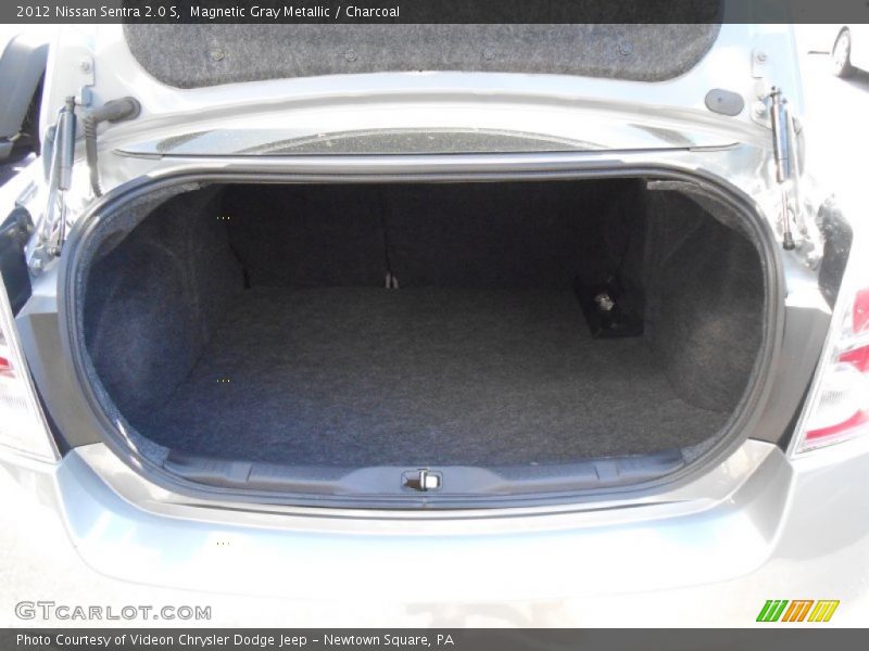 Magnetic Gray Metallic / Charcoal 2012 Nissan Sentra 2.0 S
