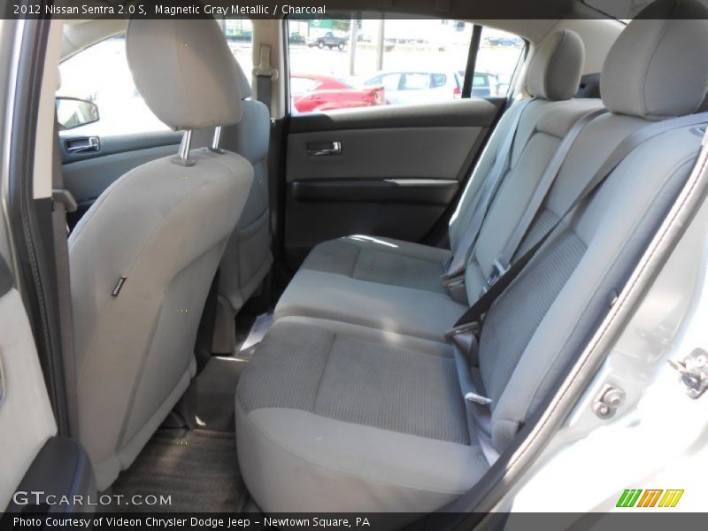 Magnetic Gray Metallic / Charcoal 2012 Nissan Sentra 2.0 S