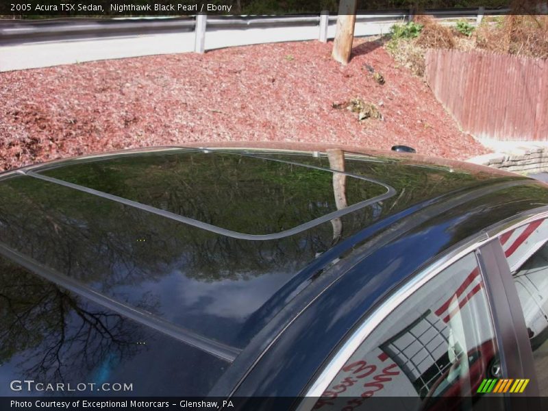 Nighthawk Black Pearl / Ebony 2005 Acura TSX Sedan